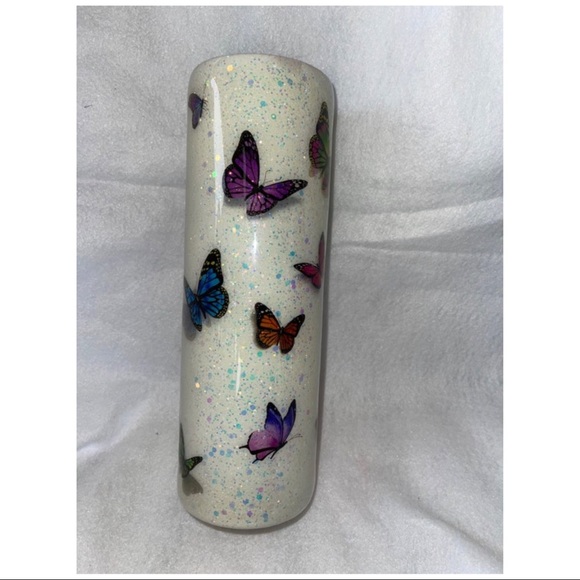 Multi color Butterflies Custom 30oz Hot/Cold Cup - Picture 2 of 10